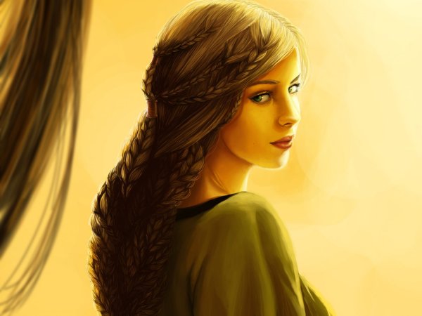 Фэнтези девушки шатенки