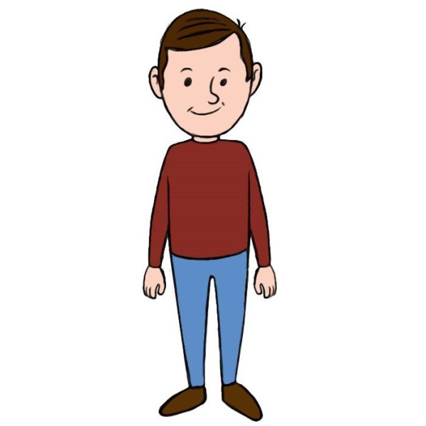 Человек для детей