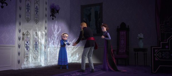 Холодное сердце родители Анны и Эльзы