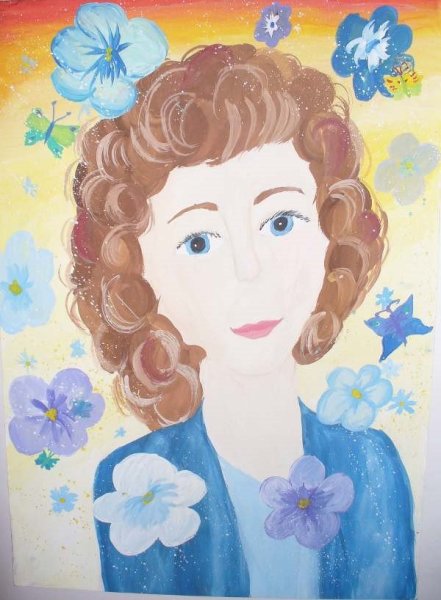 Рисунок мама и я