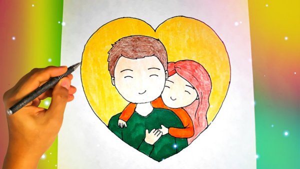 Красивые рисунки для папы