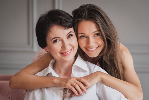 Фотосессия с мамой