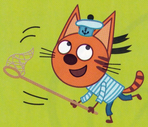 Коржик мультик три кота