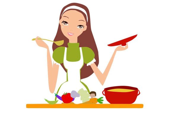 Готовка иллюстрация