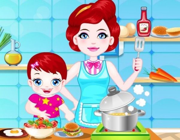 Игра кукинг мама