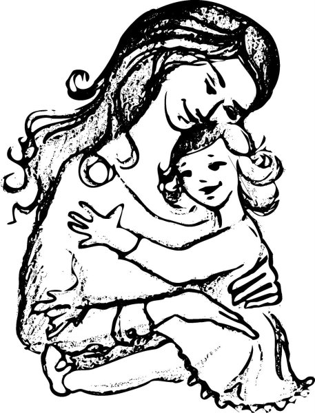 Рисунок ко Дню матери
