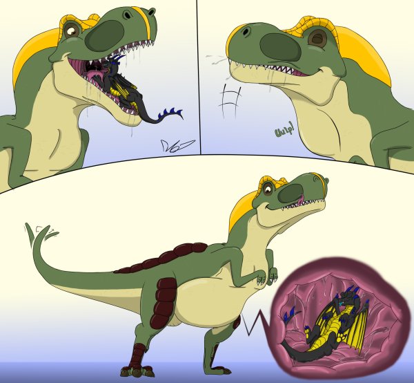 Индоминус рекс Vore комиксы