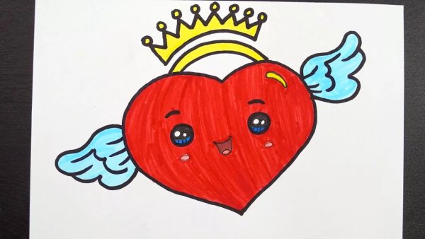 Сердечко рисунок