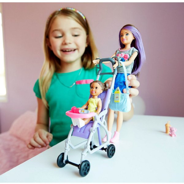 Набор Barbie няня Скиппер, fjb00