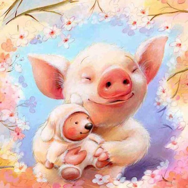Обои со свинками