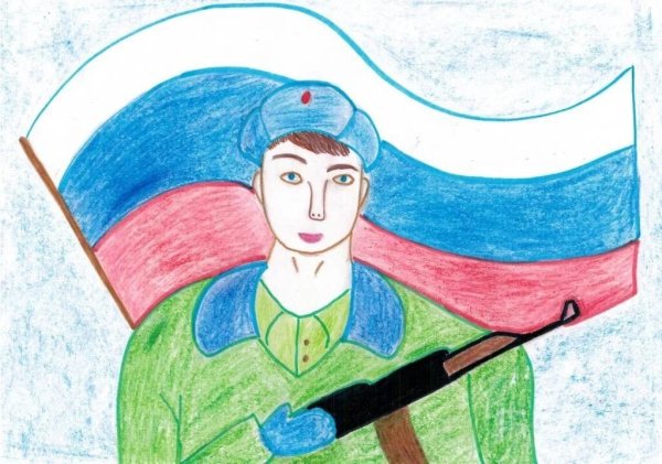 Солдат защитник Родины