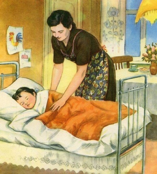 Мама и ребенок болеет