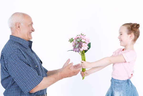 Цветы для дедушки