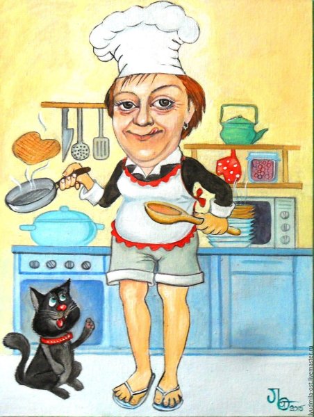 Шаржи на поваров