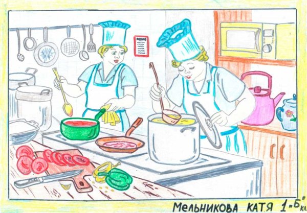 Рисование с детьми профессии