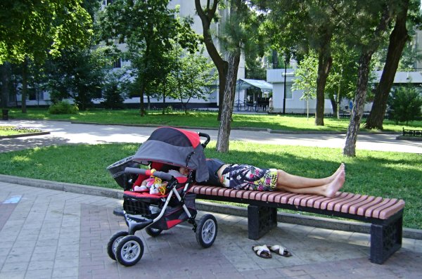 Коляска прикол