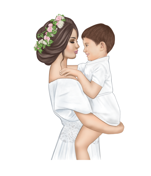 Рисунок ко Дню матери