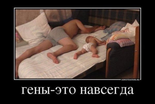 Отец и сын демотиватор