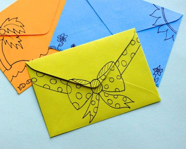Раскраска конверт (много фото!) - sauna-ernesto.ru
