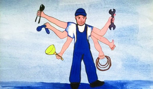 Рисунок на тему папа может