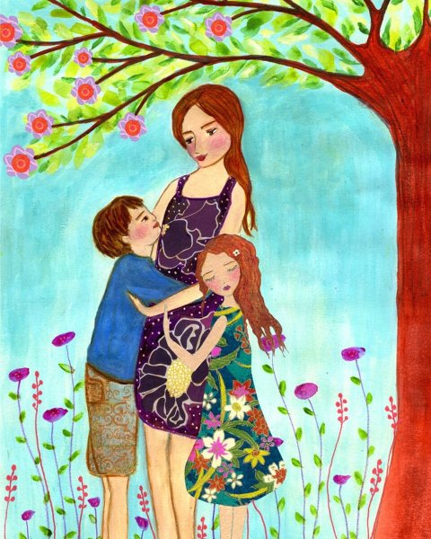 Рисунок мамы