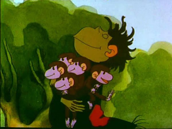 Осторожно, обезьянки мультфильм 1984