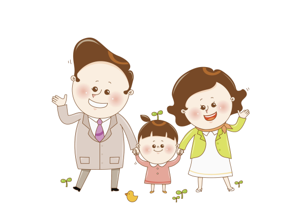 Родители и дети клипарт