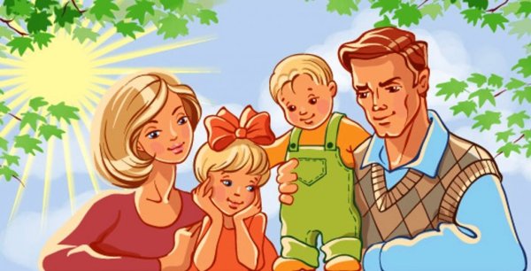 Родители и дети картинки