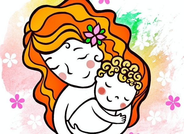 Рисунок на день мамы