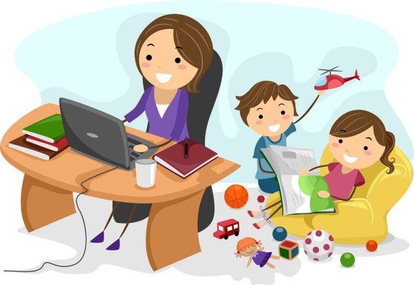 Картина для детей домашняя работа