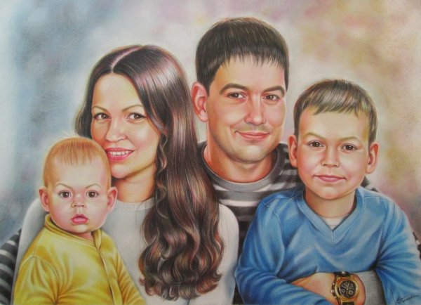 Семейные портреты Реймонд