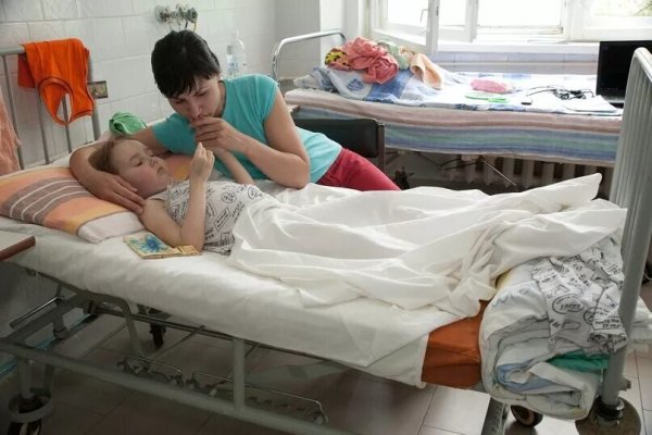 Детки лежат в больнице