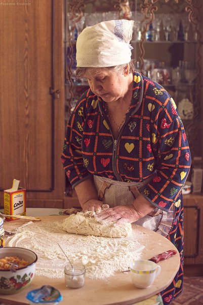 Печь пироги