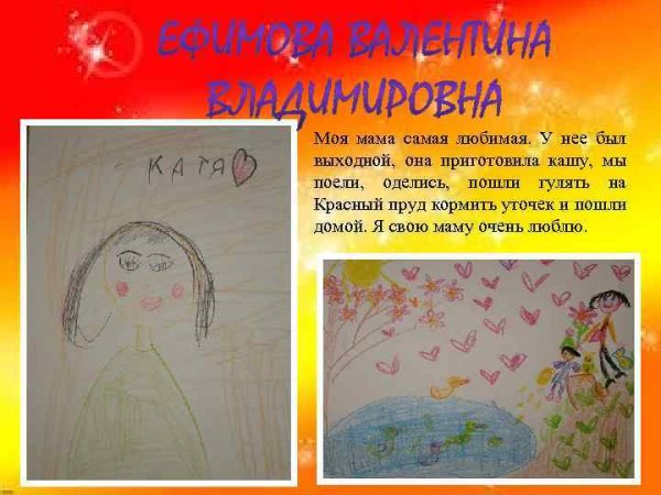 Самая любимая мамочка моя