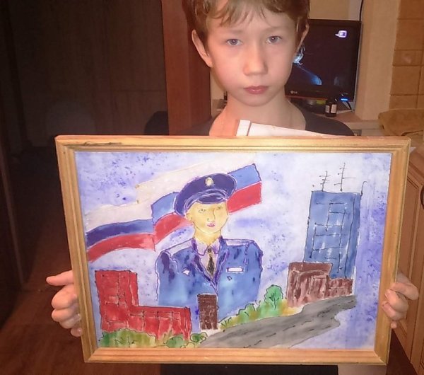 Папа полицейский