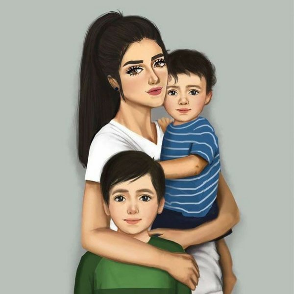 Sarra Art семья