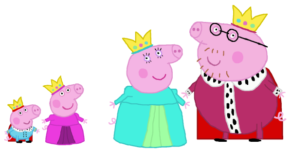 Свинка Пеппа и её семья