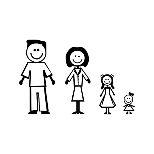 Схематичное изображение семьи