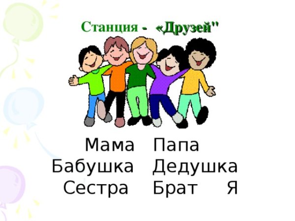 Семья мама папа брат сестра