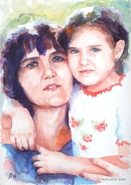 Картинки портрет мама с ребенком (67 фото)