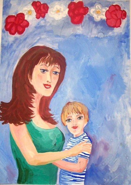 Рисунок мамы
