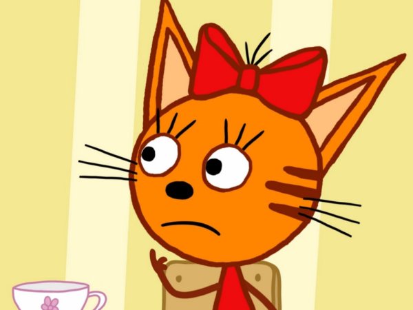 Мультик три кота Карамелька