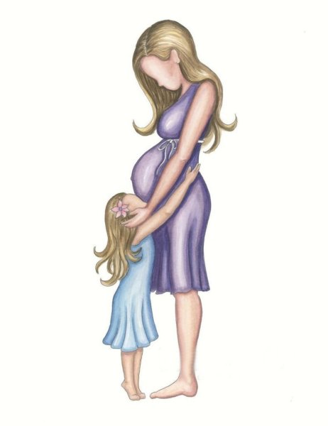 Рисунки с беременными
