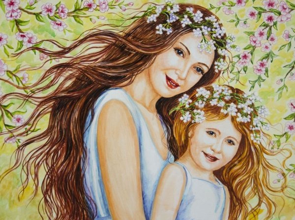 Claudia Tremblay картины мать