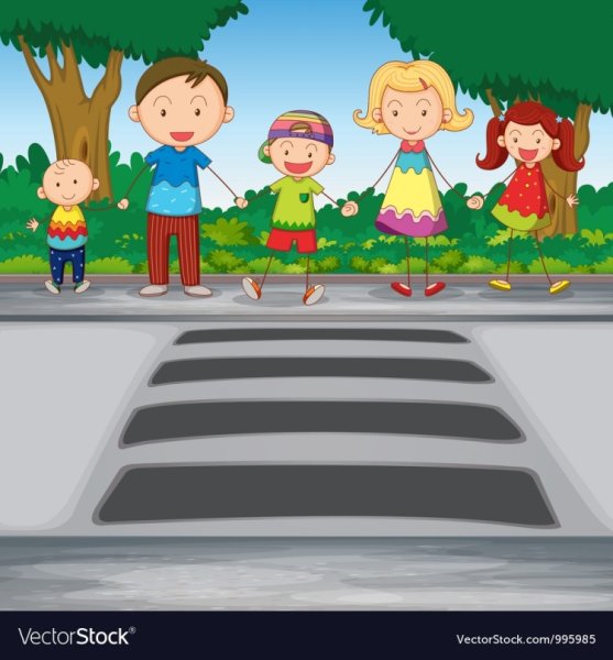 Тротуар рисунок для детей