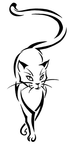 Татуировка кошка эскизы