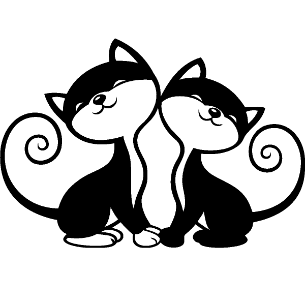 Векторная Графика кошки