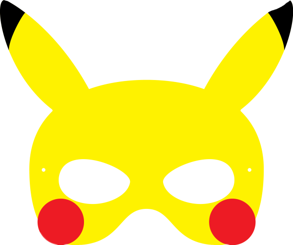 Маска Пикачу