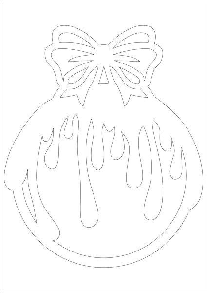 Трафарет "окна"