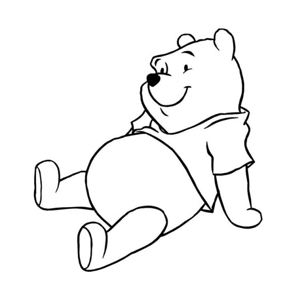 Винни пух рисунок